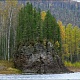 60. Кедры на скале
